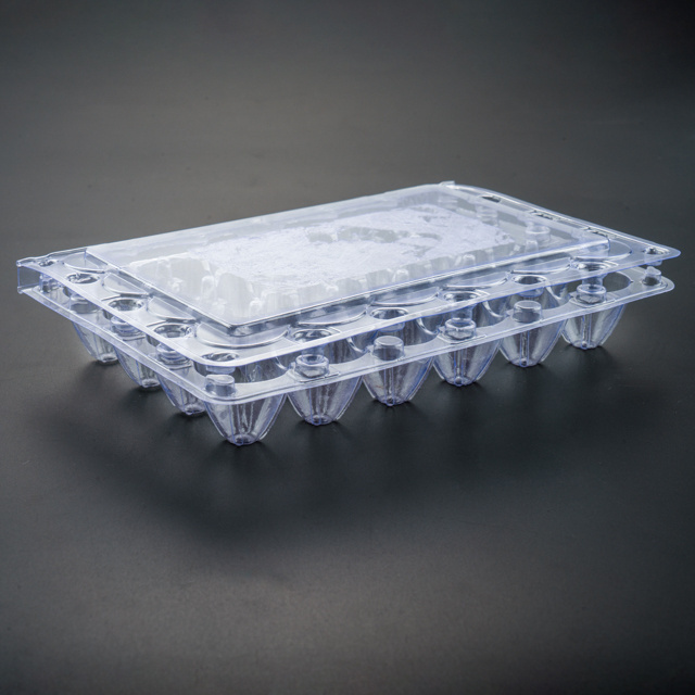 Custom Packs Clear Cartons Blister Plastic Quail Egg packaging Box