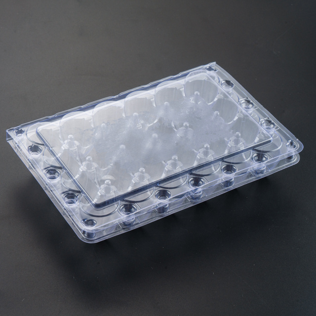 Custom Packs Clear Cartons Blister Plastic Quail Egg packaging Box