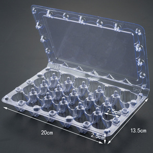 Custom Packs Clear Cartons Blister Plastic Quail Egg packaging Box