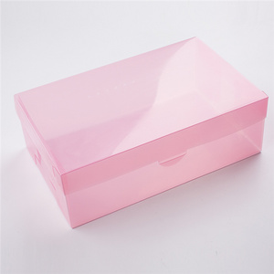 Factory Supply Customized PP Clear Shoe Storage Box Transparent