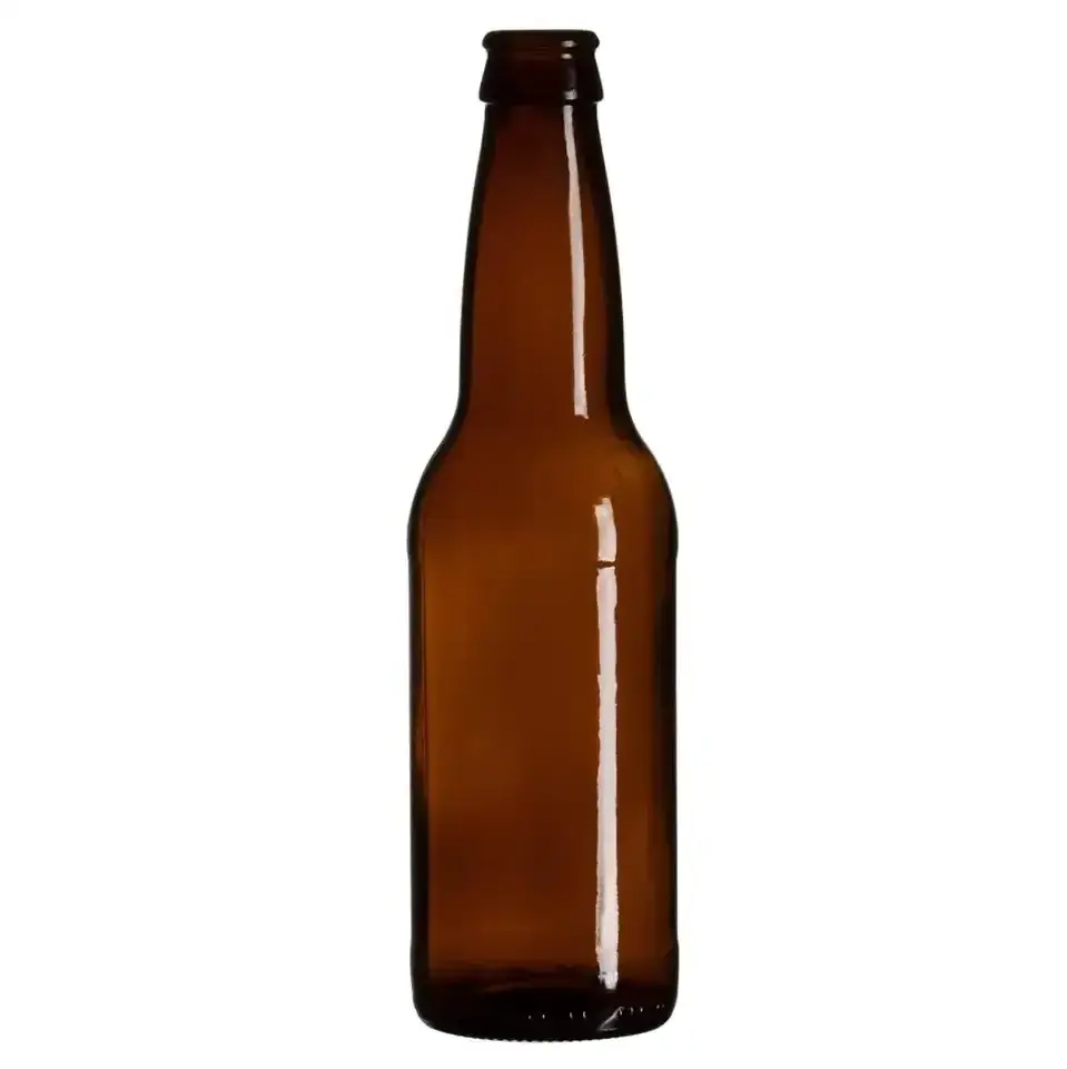 Hot sale custom label green brown 200ml 250ml 300ml 330ml 500ml  swing top empty glass beer bottle