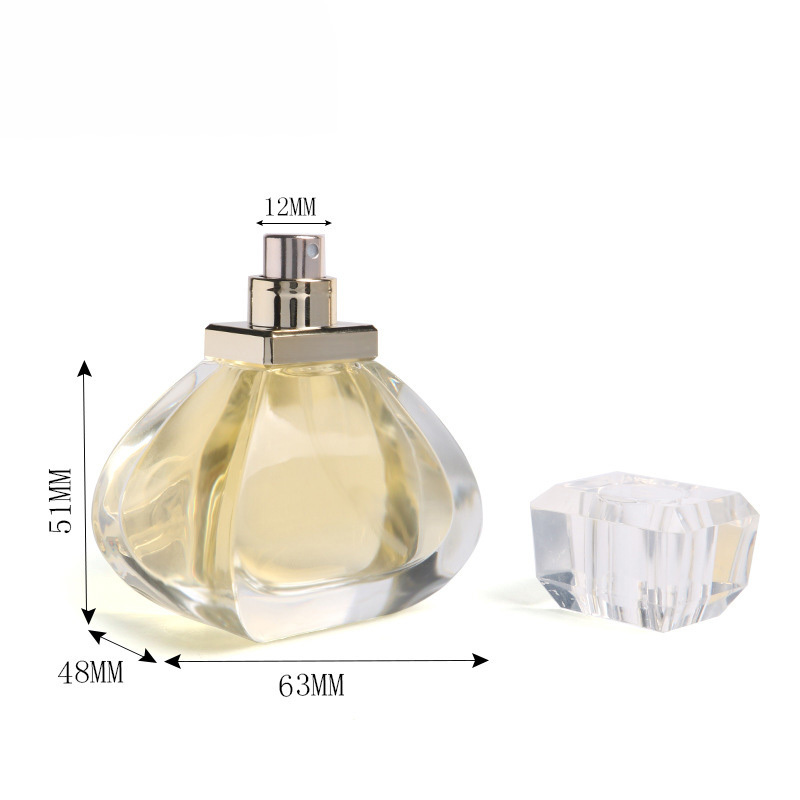 Free Sample Perfume Glass Bottle Combined 50 ml Glass Perfume Bottles Creative Perfume Bottle