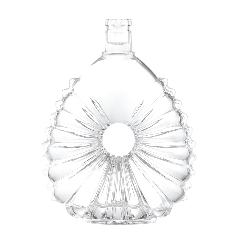 Most Popular Common Super Extra Flint White Clear Whisky Glass Bottle For Spirits Liquor