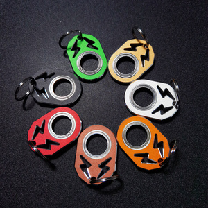 Keychain Spinner Fidget Spinner Key chains for Keys Relieves Stress Finger Ring Toy Spinning Keychain for Teens Adults Toys