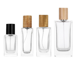 50ml 60ml 30ml 100ml Empty Refillable Custom Luxury Spray Perfume Glass Bottle