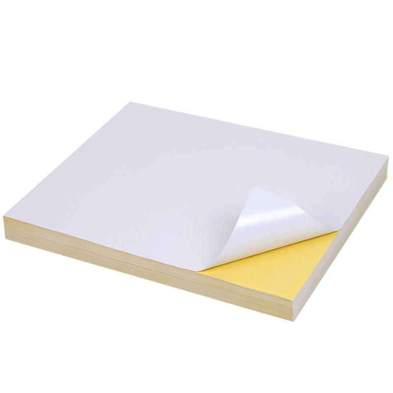 Cast coated paper adhesive coated glossy paper sticker for printing from XIMAX