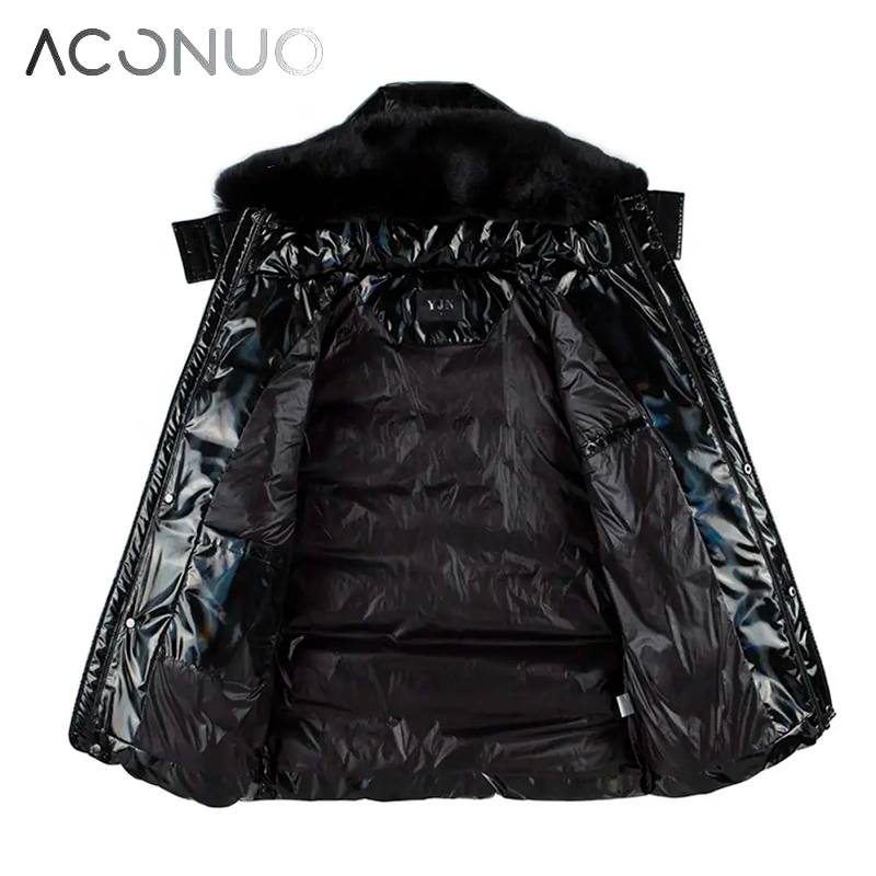 Custom Puffer Down Jacket Men Winter Bubble Padded Coat Mens Jackets 2022