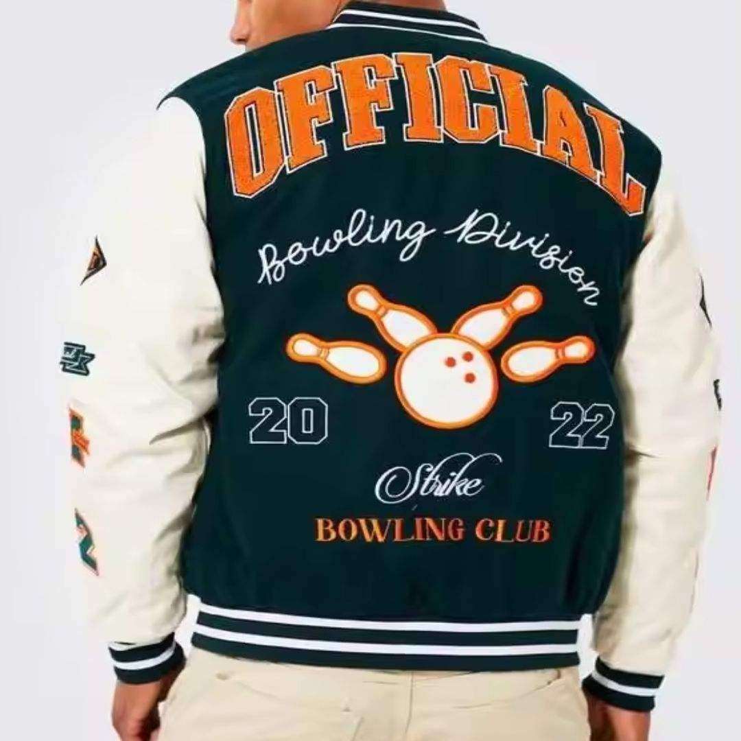 Wholesale Custom demand Professional Bomber Jacket design Fashionable style Baseball Varsity Jackets for men