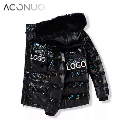 Custom Puffer Down Jacket Men Winter Bubble Padded Coat Mens Jackets 2022