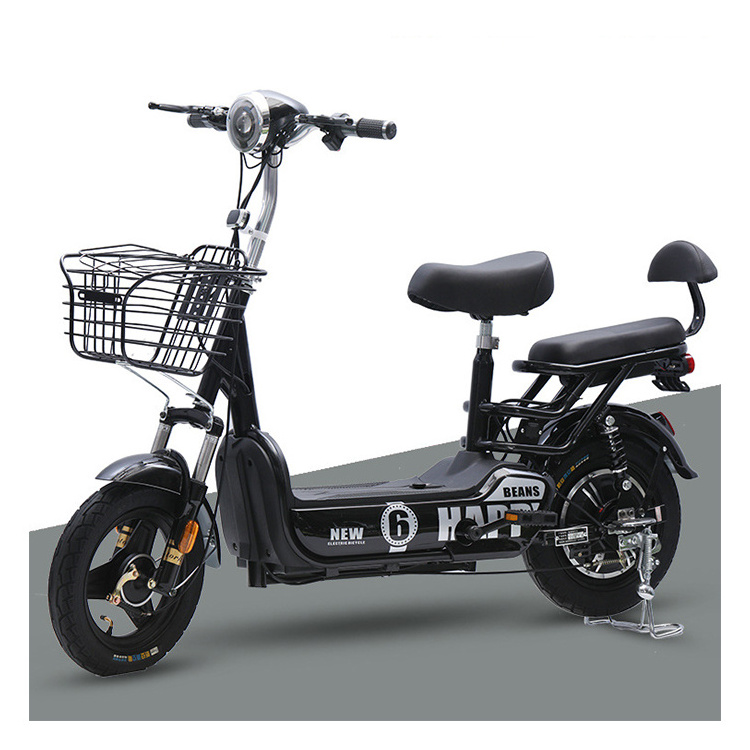 China Oem 14 Inch Urban Electric Scooter 350W Fast E Moped Cheap Best 48v 12Ah Electric City Bike For Sale