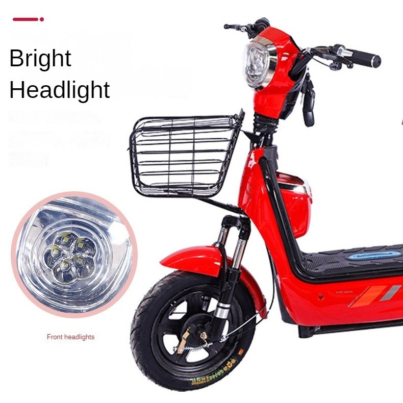 Cheap Price 14 Inch 48V 12ah Road Legal Powerful ebike electric bicycle 350w Electric Moped Bike For Adults