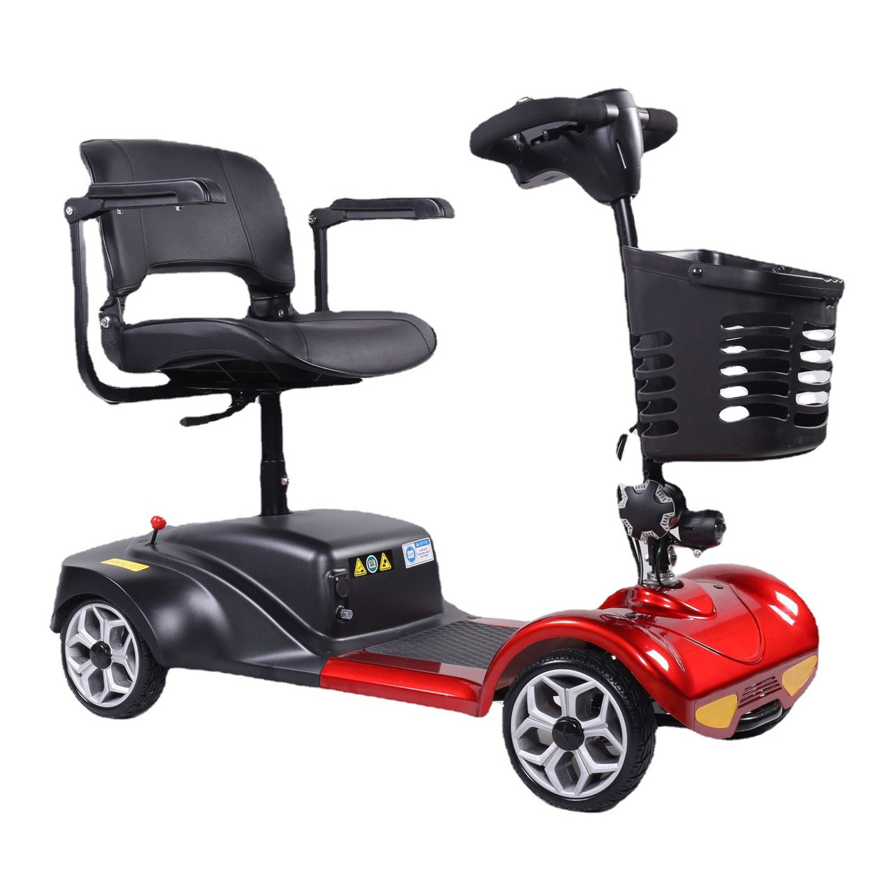 Best Long Range Handicapped Collapsible Wheelchair Custom logo 4 wheel Mobility Scooter For Sale