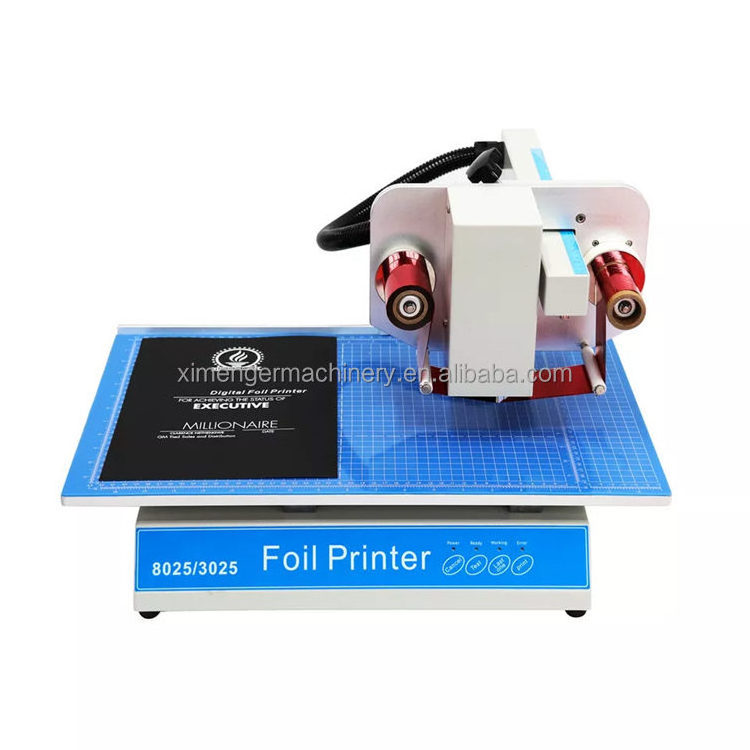 Digital Weeding Card Gold Foil Printer Hot Foil Printer Hot Stamping Machine For PVC Plastic Film