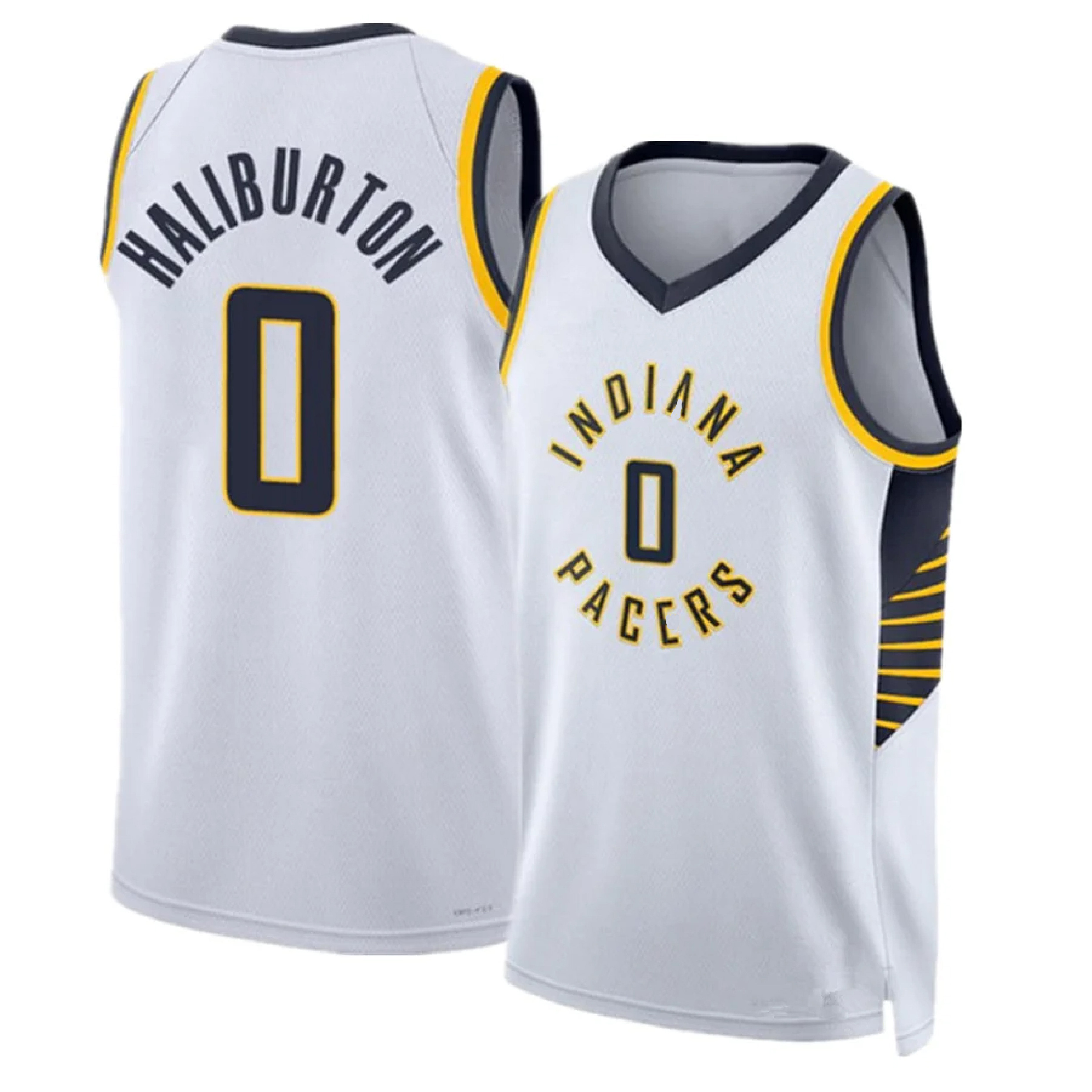 2024 Indiana Basketball Jerseys 0 Tyrese Haliburton 43 Pascal Siakam Black 2023/24 City Edition Stitched Sport Shirts Uniforms