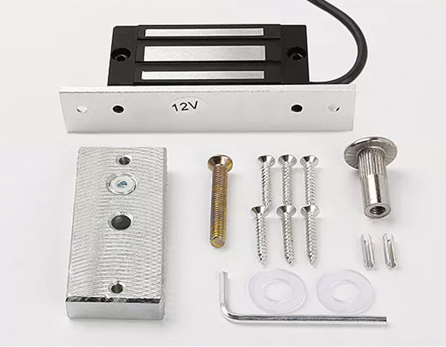 Mini 60kg Electric Door Lock 12v Electromagnetic Locks 100lbs Small Electronic Magnetic Latches