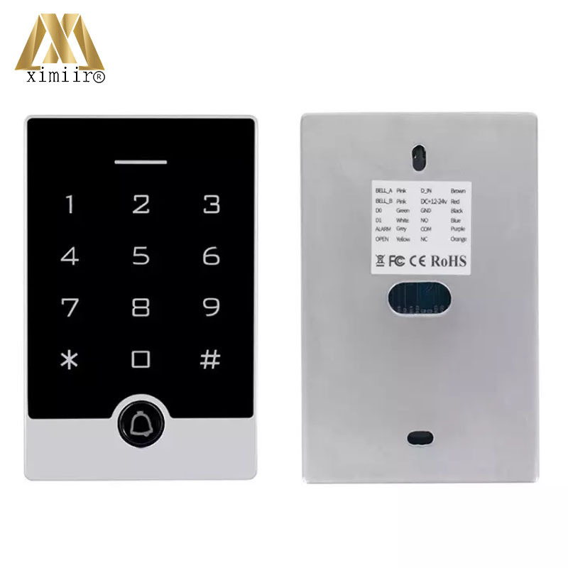 Waterproof Standalone Metal Access Control System Keypad RFID Access controller