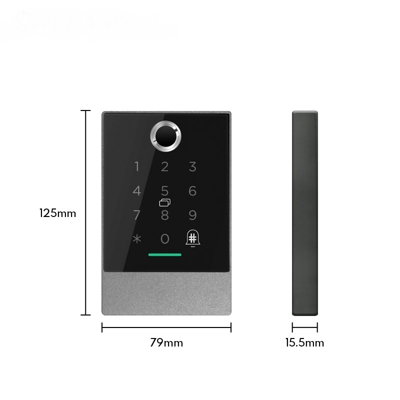 TT Lock Smart APP Door Fingerprint Lock IP68 Waterproof Access Control Standalone Keypad 125Khz RFID Card