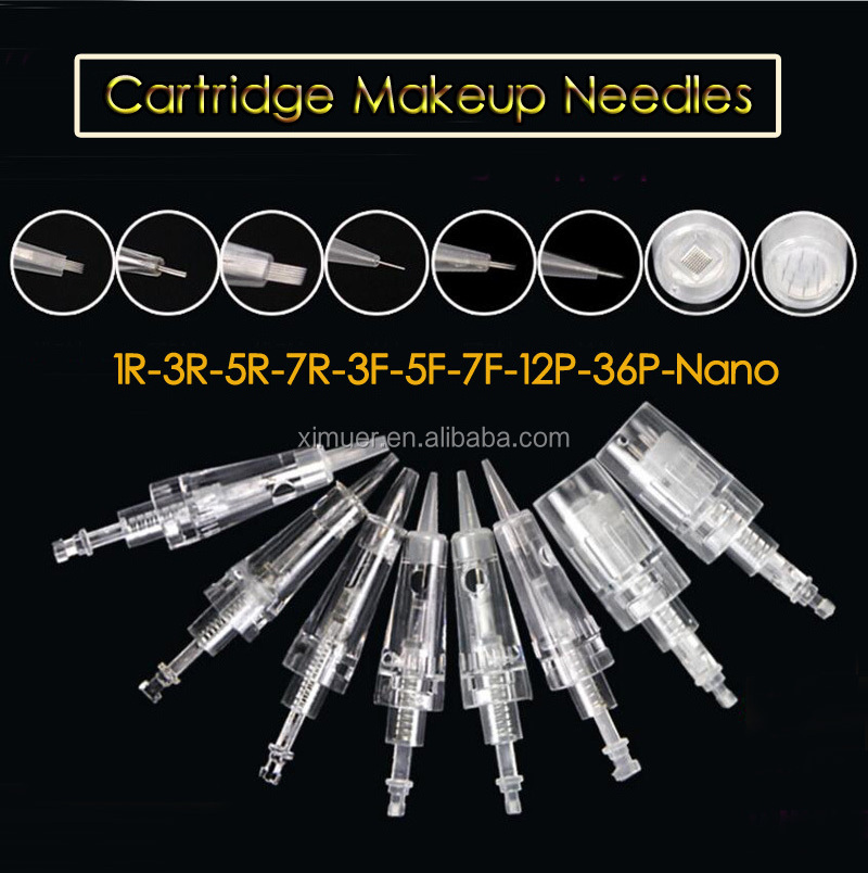 Promotional Permanent Makeup cartridge Needle Micro Eyebrow Tattoo Needles Cartridge