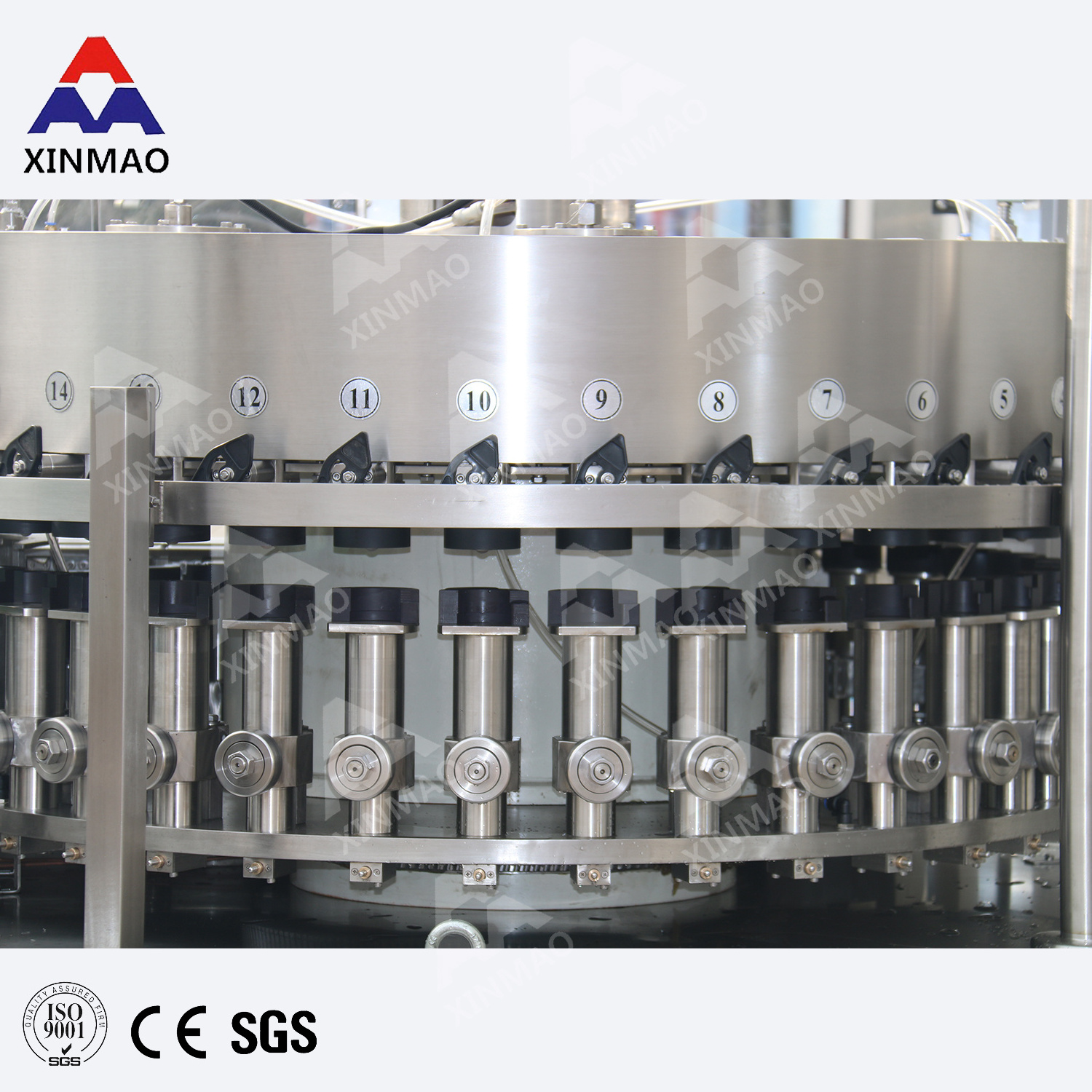 Soda Water gas can filling machine production line /can filling and seaming machine