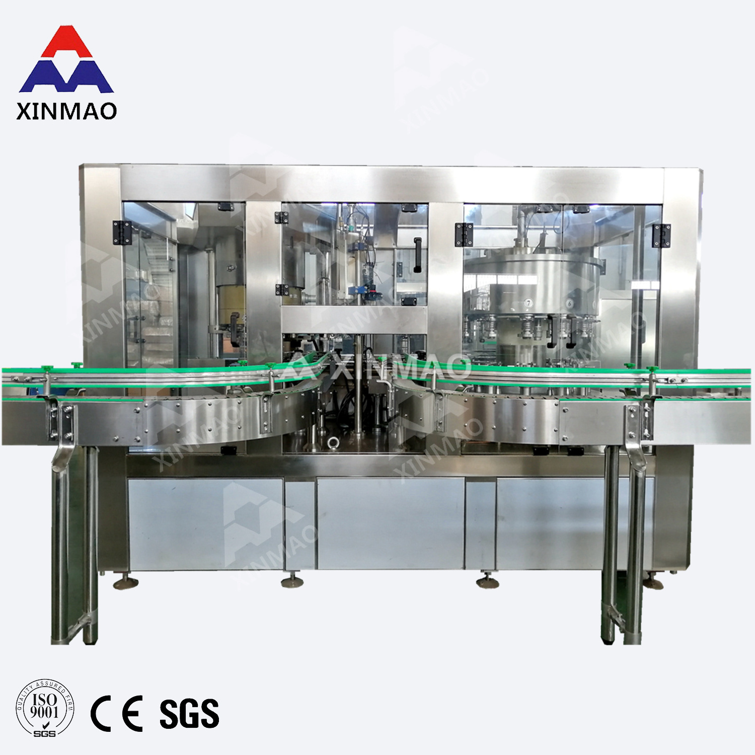 German Quality aluminum can/pet can filling machine for juice/beverage/beer from XinMao