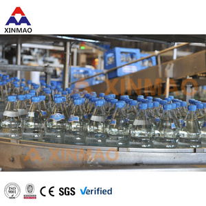 Small Industry Machine 2000BPH Automatic 3in1 PET Glass Bottle Mineral Pure Table Drinking Water Filling Machine Production Line