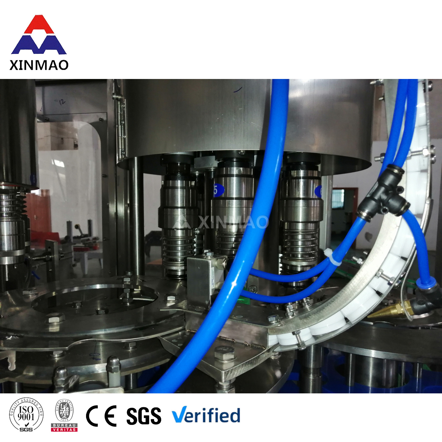 Filling Machine 3 In 1 Triblock For Mineral Water Filling Line Bottle Filling Machines