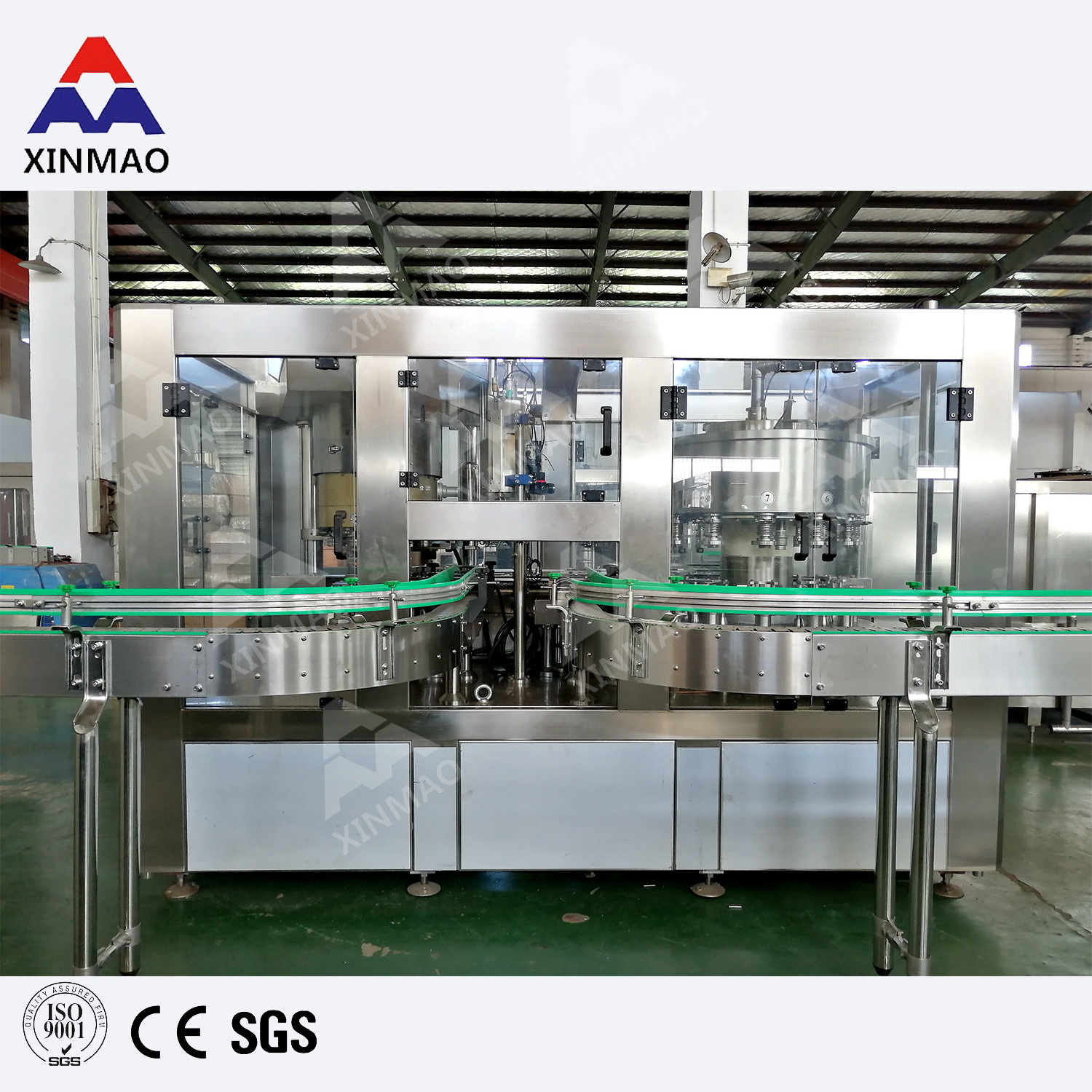 German Quality aluminum can/pet can filling machine for juice/beverage/beer from XinMao