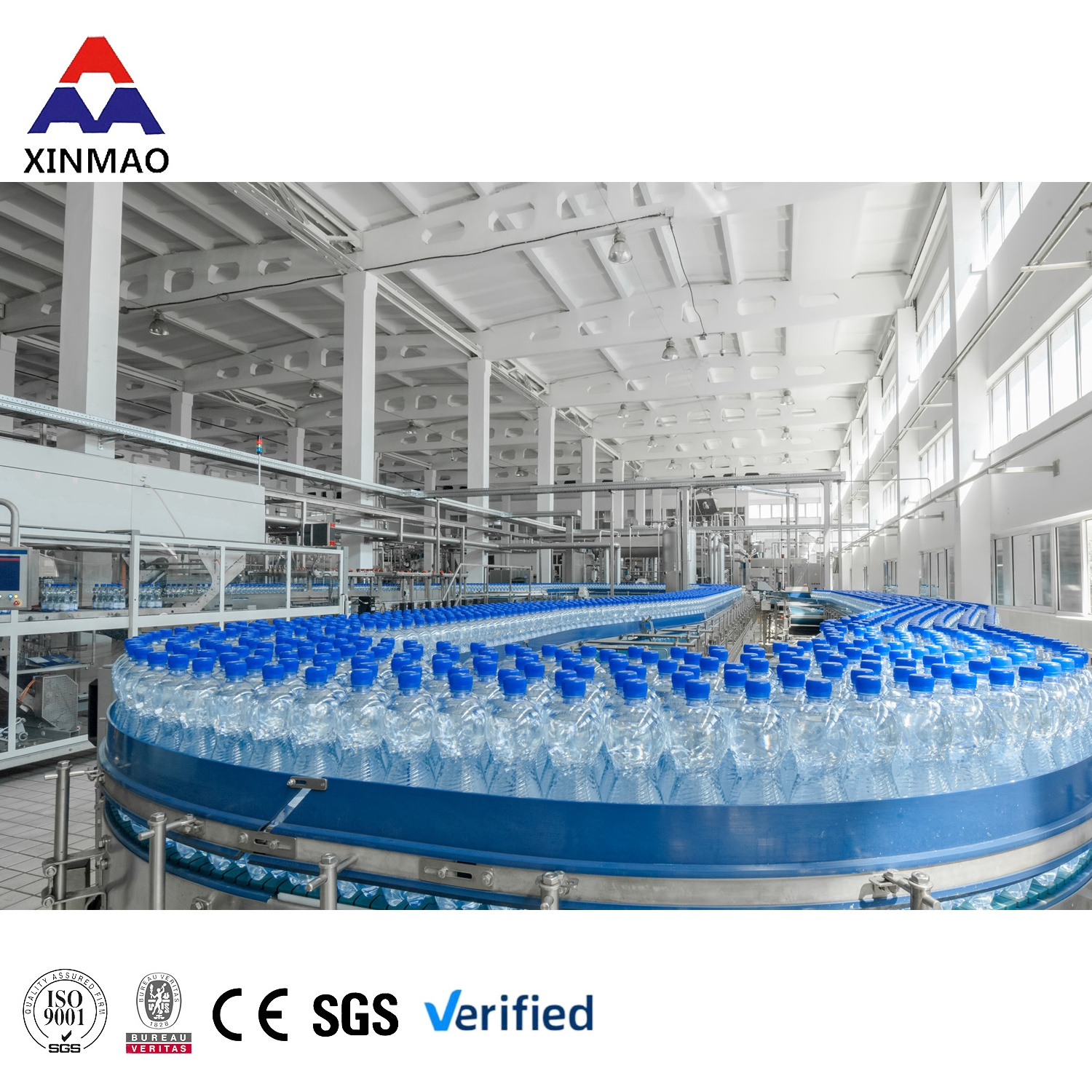 Full Automatic Drinking Mineral Water Making Equipment Bottling Machines Water Bottle Filling Machine