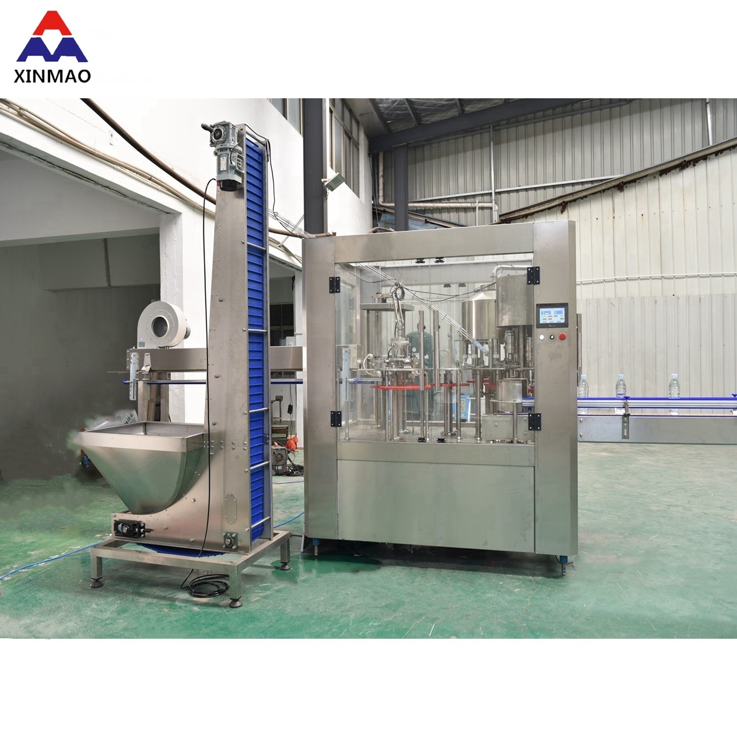 Newest  Quick Complete 8000 BPH  High Quality pet bottled Mineral Water 3 In 1 Water Filling Machine