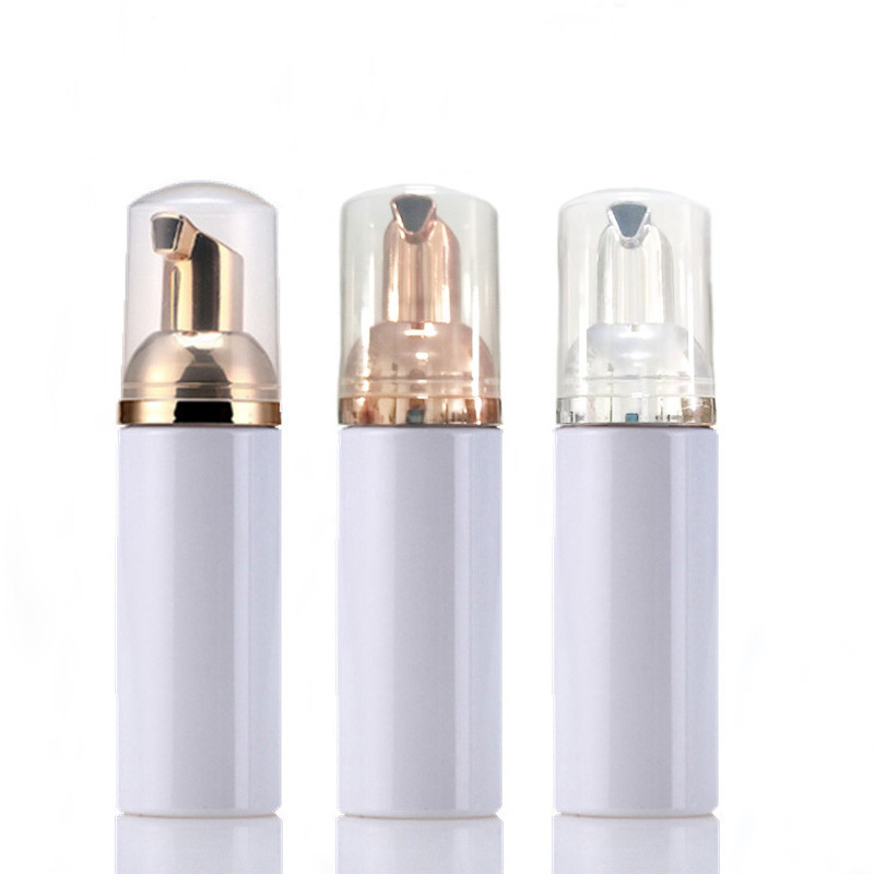 30ml 50ml 60ml 80ml 100ml 150ml 200ml  250ml  pet plastic cosmetic gold  cleansing foamer soap pump bottle