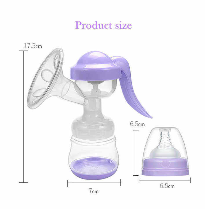 PP Manual Breast Pump Baby Milk 100 Safe Baby Breast Milk Collector Oem/Odm Silicone Breast Pump Manual