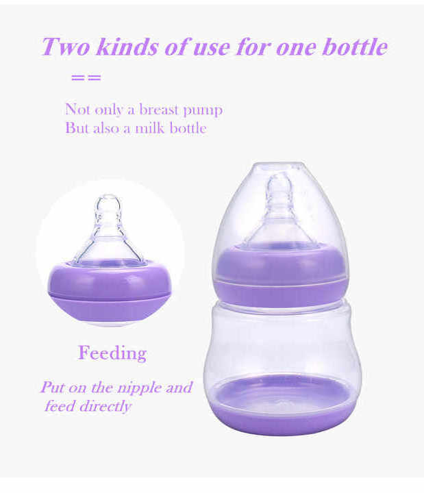 PP Manual Breast Pump Baby Milk 100 Safe Baby Breast Milk Collector Oem/Odm Silicone Breast Pump Manual