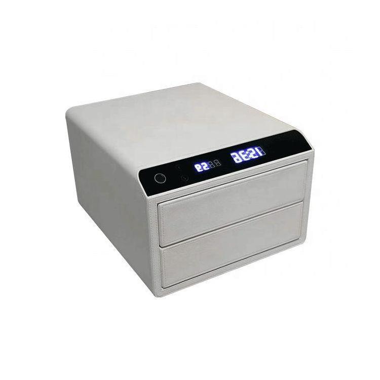 Heavy-Duty Metal Home Safe Box with Fingerprint Lock Factory-Price Steel Security Caja Fuerte Cash Money Coffre Fort Safes