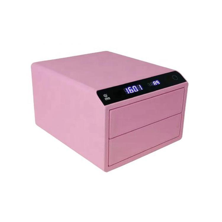 Heavy-Duty Metal Home Safe Box with Fingerprint Lock Factory-Price Steel Security Caja Fuerte Cash Money Coffre Fort Safes