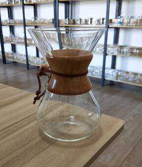 XINAO handmade coffee sharing pots Chemex with filter and coffee cups