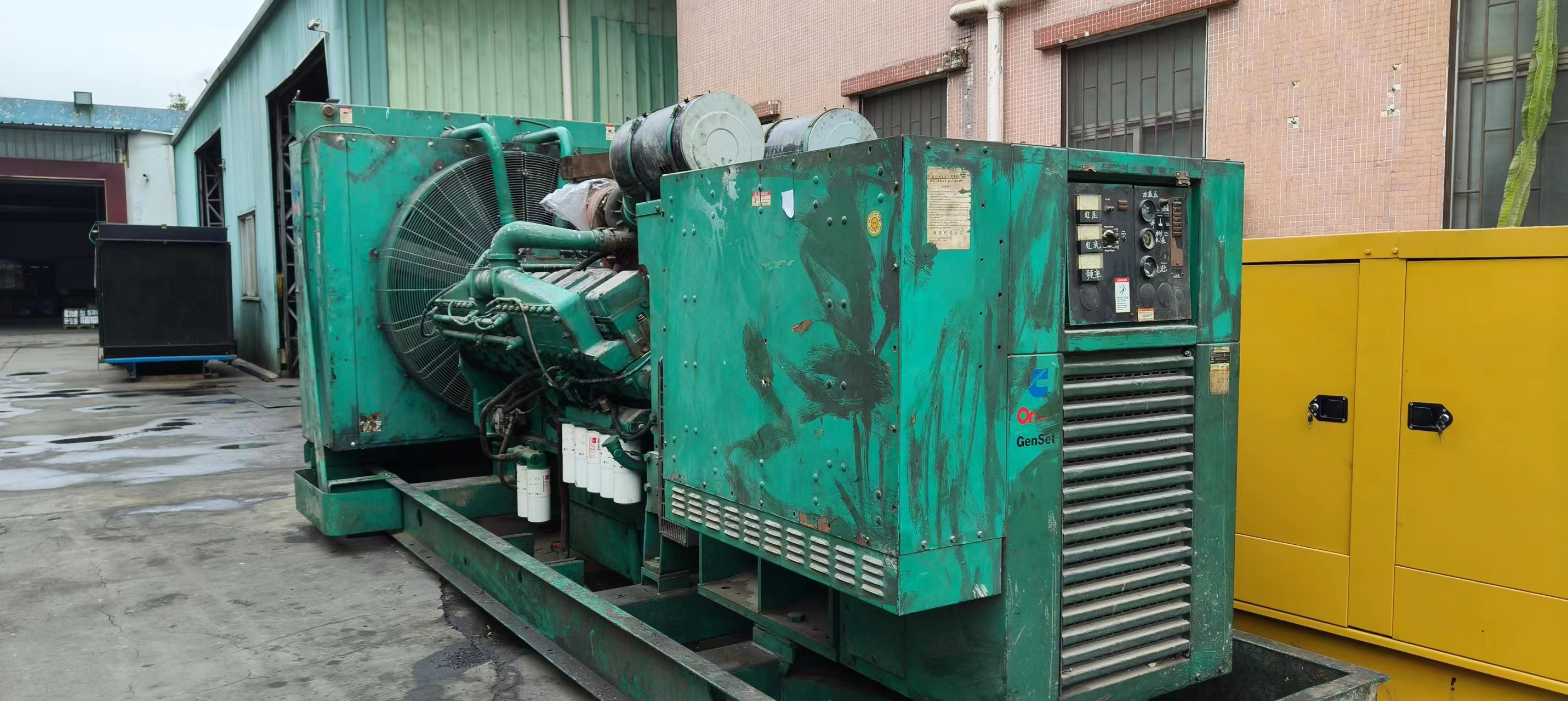 Used Diesel  Generator CUMMNS KTA50 G3  1250KVA for Sale