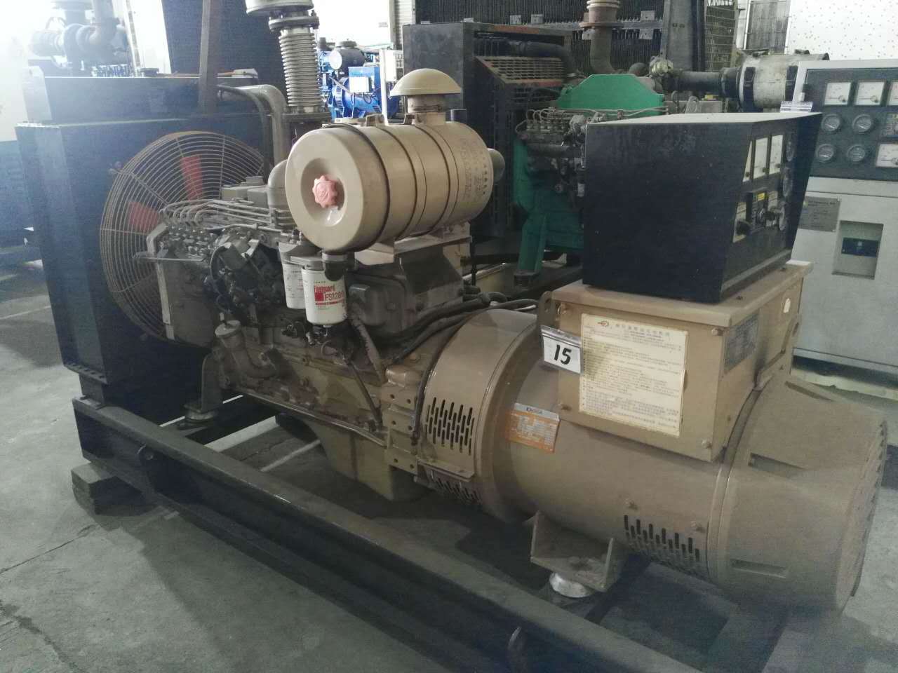 Low Price  Used Cummns 6BT5.9 G2 80KW 1500rpm 50hz 3phase Diesel Generators  for sale