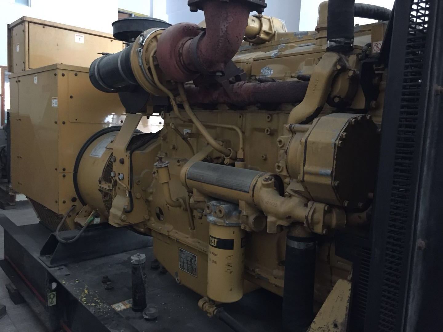 High Quality CAT 3406 256KW  Used  Diesel Generator Industrial Diesel Generator for sale