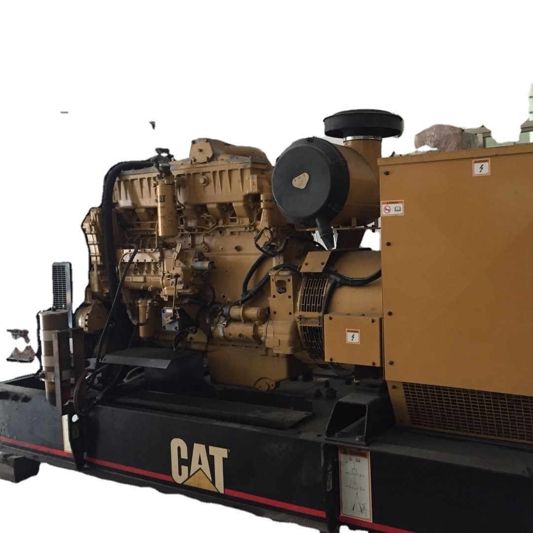 High Quality CAT 3406 256KW  Used  Diesel Generator Industrial Diesel Generator for sale