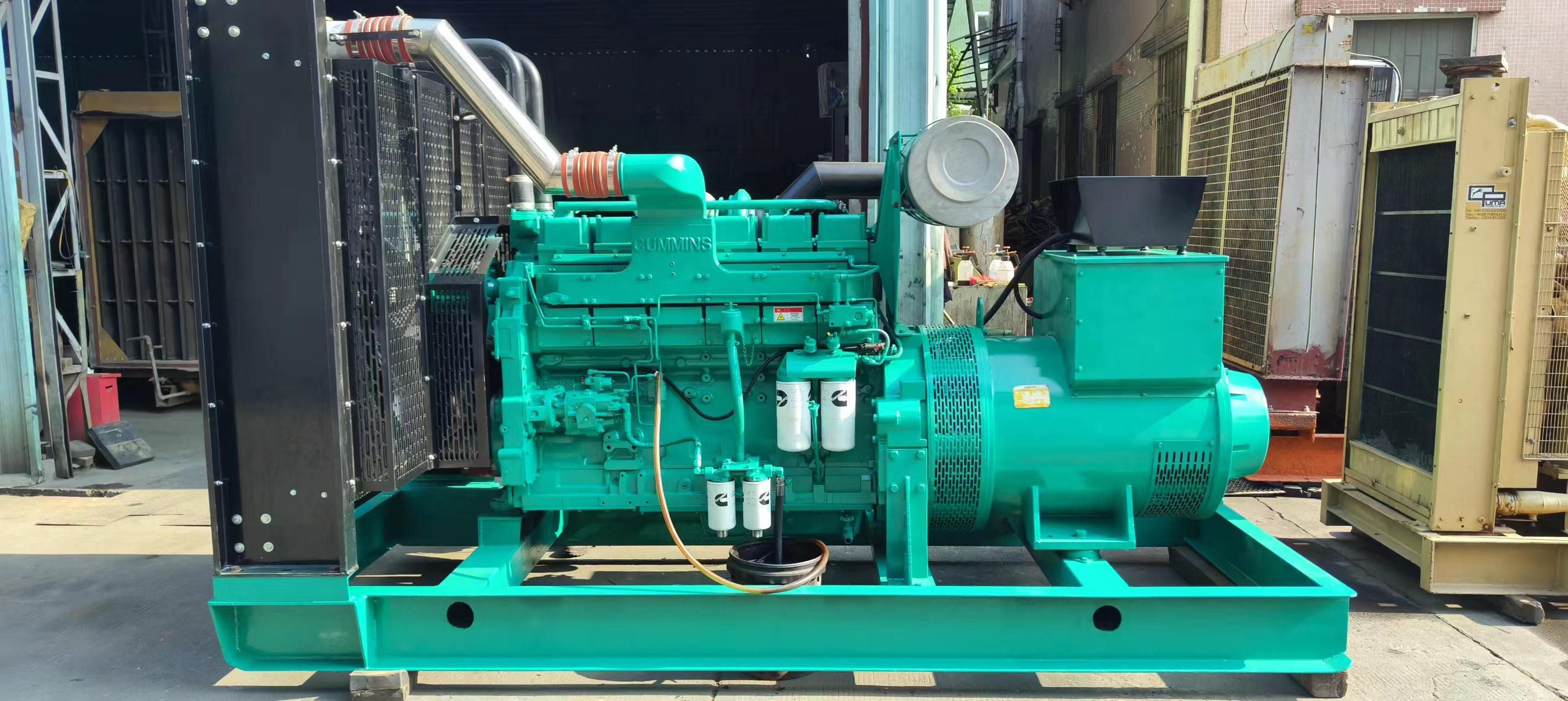 Used Diesel Generator CUMMNS KTAA19 G5 650KVA   for Sale