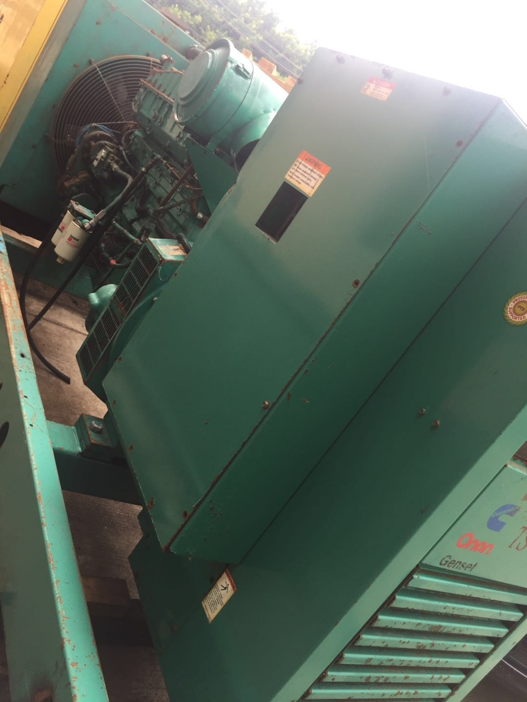 Low Price  Used Cummns NTA855 G7A 300KW 1500rpm 50hz 3phase Diesel Generators  for sale