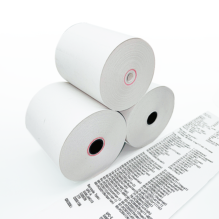 Wholesale 80x80 57x40mm Thermal Printer POS ATM Cash Register Thermal Receipt Paper Rolls Till Manufacturer