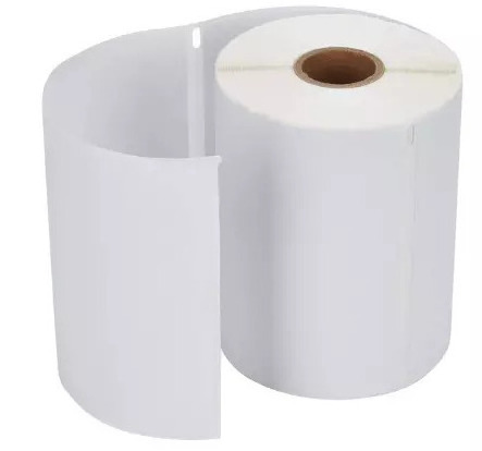 thermal printer sticker paper roll 4x6 100x150 adhesive direct thermal label waybill blank shipping labels