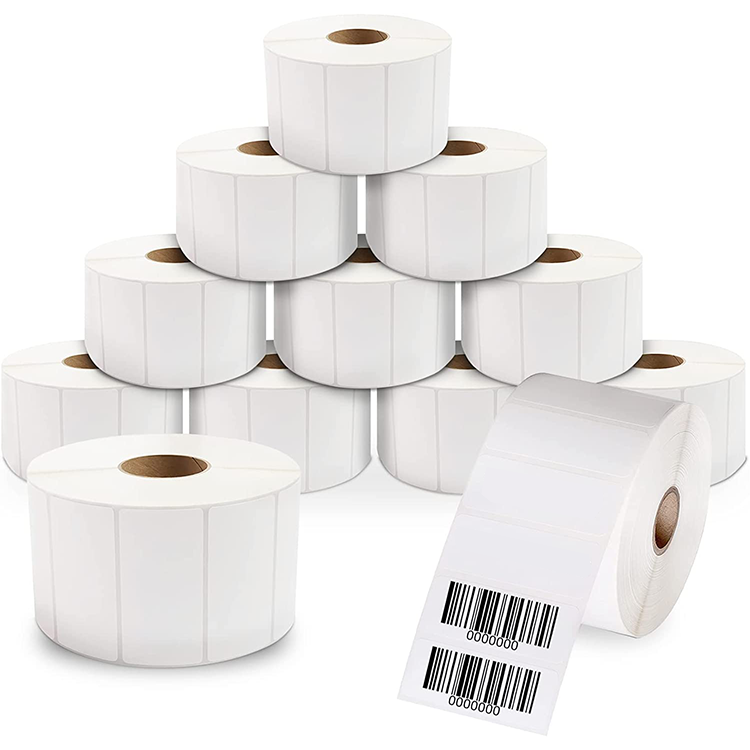 Waterproof Printable Durable 50*30 Thermal Label Customized Sticker Paper Roll