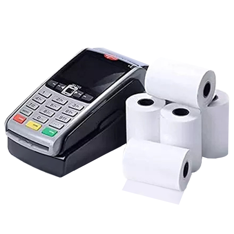 Wholesale 80x80 57x40mm Thermal Printer POS ATM Cash Register Thermal Receipt Paper Rolls Till Manufacturer