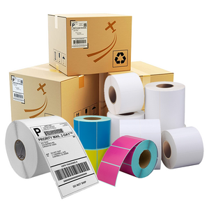 Factory Wholesale Waybill A6 Direct Thermal Paper Stickers 100x150 Shipping Label 6x4 Thermal Label