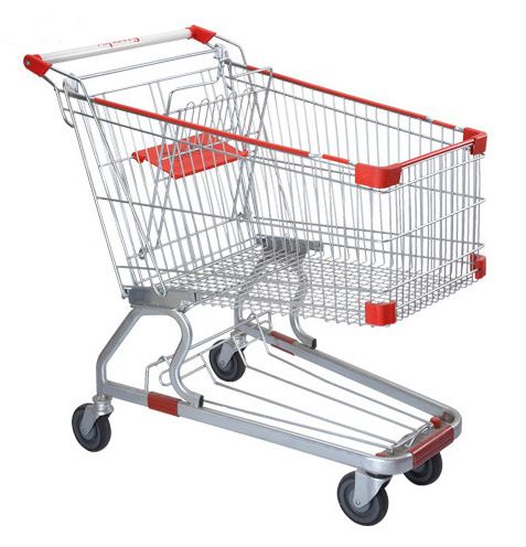 Factory Metal Grocery Trolley Cart Shopping Trolley For Supermarket