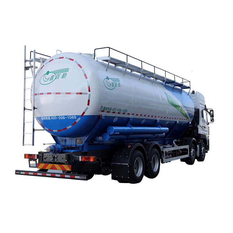 sino 8.4m 8 x 4 electric drive animal bulk feed conveyor tank delivery transport truck