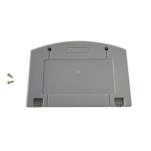 Replacement Game Card Shell for N64 Game Cartridge Cover Plastic Case Grey shell (EU)