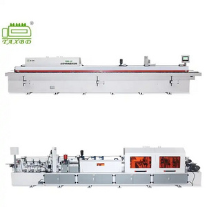 Fully automatic edge bander J shape C shape soft forming 45 degree angel edge Banding machine for furniture pur eva glue